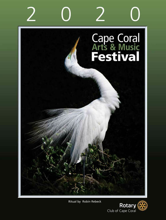 2020 Cape Coral Arts & Music Festival Poster